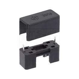 Slika za NOSAČ OSIGURAČA 5X20 PCB SA POKLOPCEM