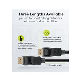 Slika za KABL DISPLAYPORT 1.4 (8K/60Hz) 32Gbit/s 1m