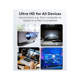 Slika za KABL DISPLAYPORT 1.4 (8K/60Hz) 32Gbit/s 1m