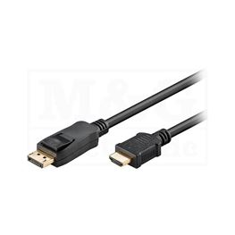 Slika za KABL DISPLAYPORT M - HDMI M  (4K/30Hz)  5m