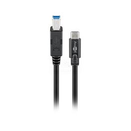 Slika za KABL USB C MUŠKI > USB B MUŠKI HS 3.0 1m