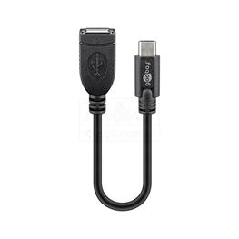 Slika za KABL OTG USB C MUŠKI > USB A ŽENSKI
