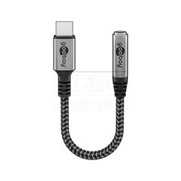 Slika za KABL USB C MUŠKI > 3,5 mm ŽENSKI