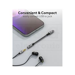 Slika za KABL USB C MUŠKI > 3,5 mm ŽENSKI
