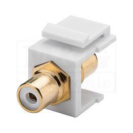 Slika za KEYSTONE MODUL RCA / ČINČ BELI