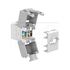 Slika za KEYSTONE MODUL 1x RJ45 UTP CAT 6A BELI