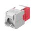 Slika za KEYSTONE MODUL 1x RJ45 UTP CAT 6A CRVENI