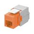 Slika za KEYSTONE MODUL 1x RJ45 UTP CAT 6A ORANŽ