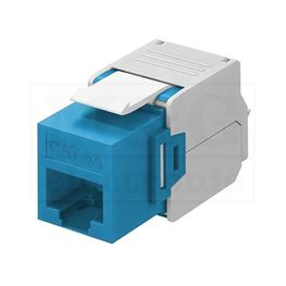 Slika za KEYSTONE MODUL 1x RJ45 UTP CAT 6A PLAVI