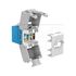 Slika za KEYSTONE MODUL 1x RJ45 UTP CAT 6A PLAVI