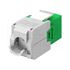 Slika za KEYSTONE MODUL 1x RJ45 UTP CAT 6A ZELENI