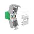 Slika za KEYSTONE MODUL 1x RJ45 UTP CAT 6A ZELENI