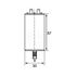 Slika za KONDENZATOR ZA RAD MOTORA 2µF 450V AC SR