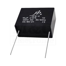 Slika za KONDENZATOR ZA RAD MOTORA 16µF 450V AC