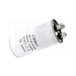 Slika za KONDENZATOR ZA RAD MOTORA 30µF+1,5µ 450V AC